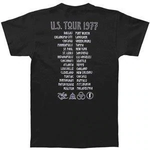 Led Zeppelin- American tour 1977 - Unisex Two Sided Printed Long Sleeve Shirt